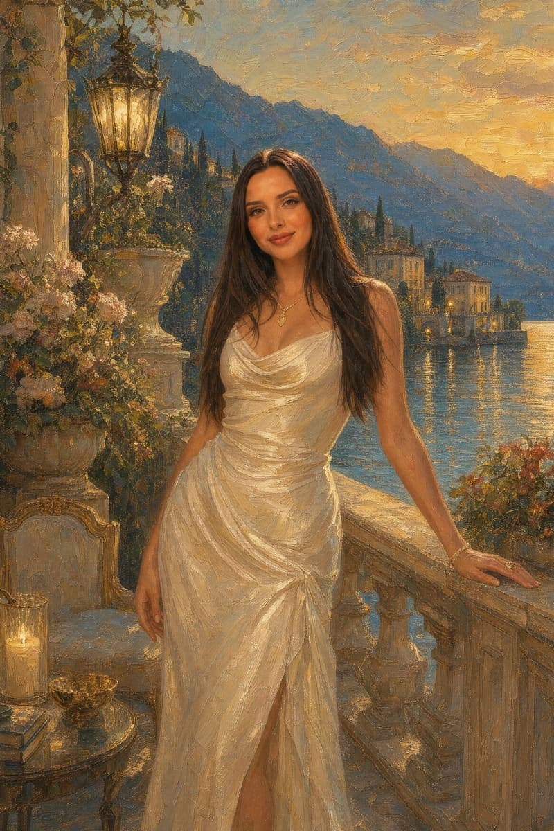 The finished portrait, exactly as delivered