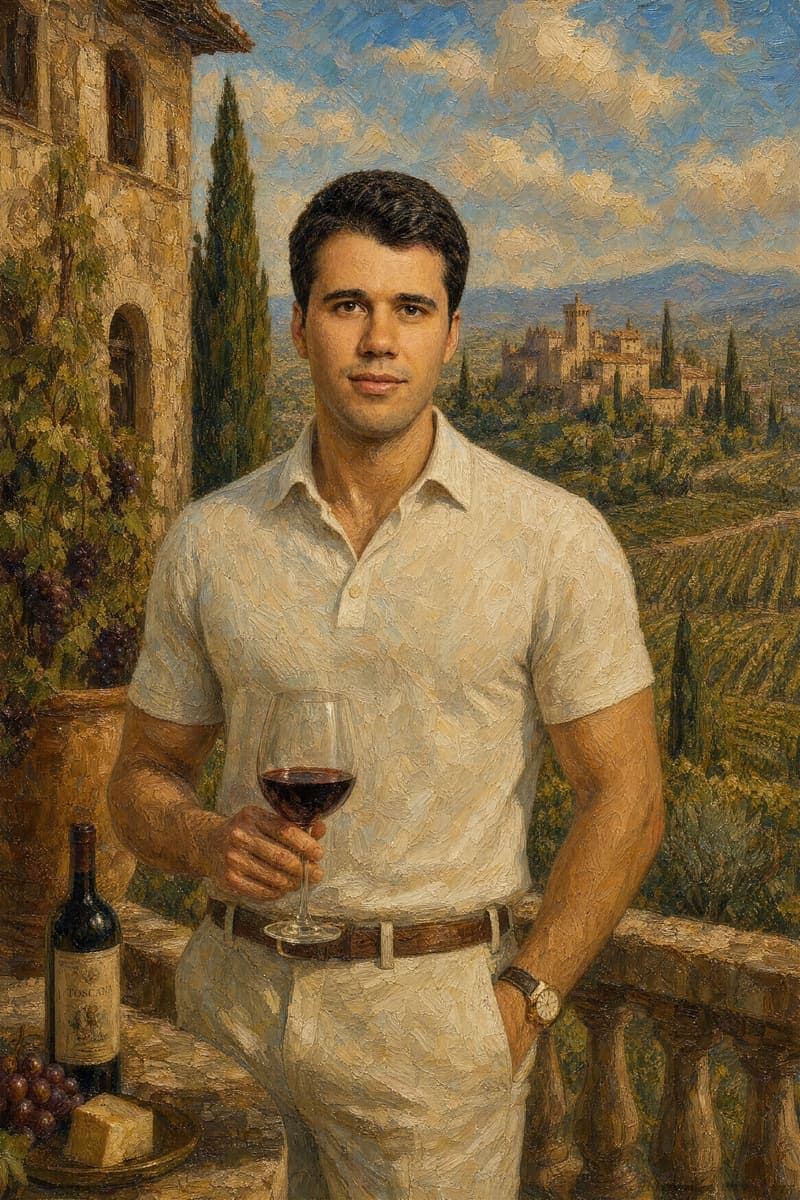 The finished portrait, exactly as delivered