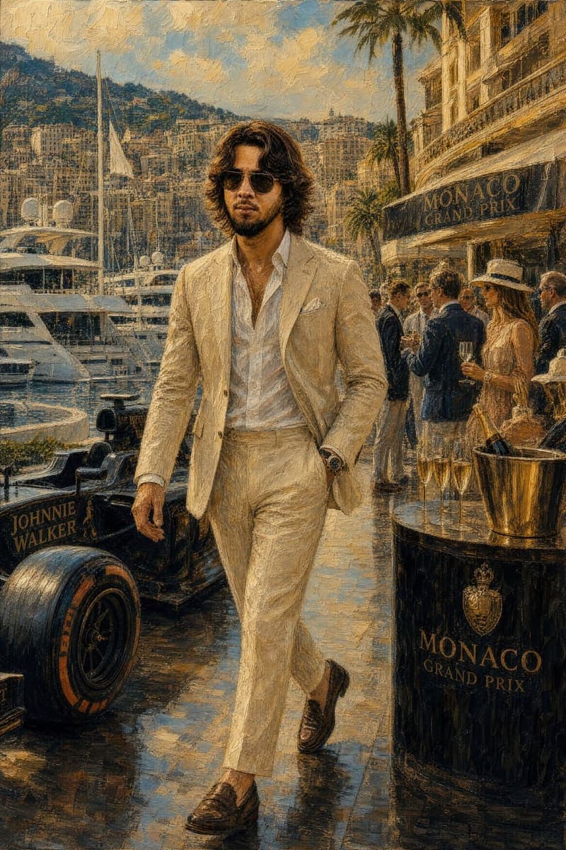 The finished portrait, exactly as delivered